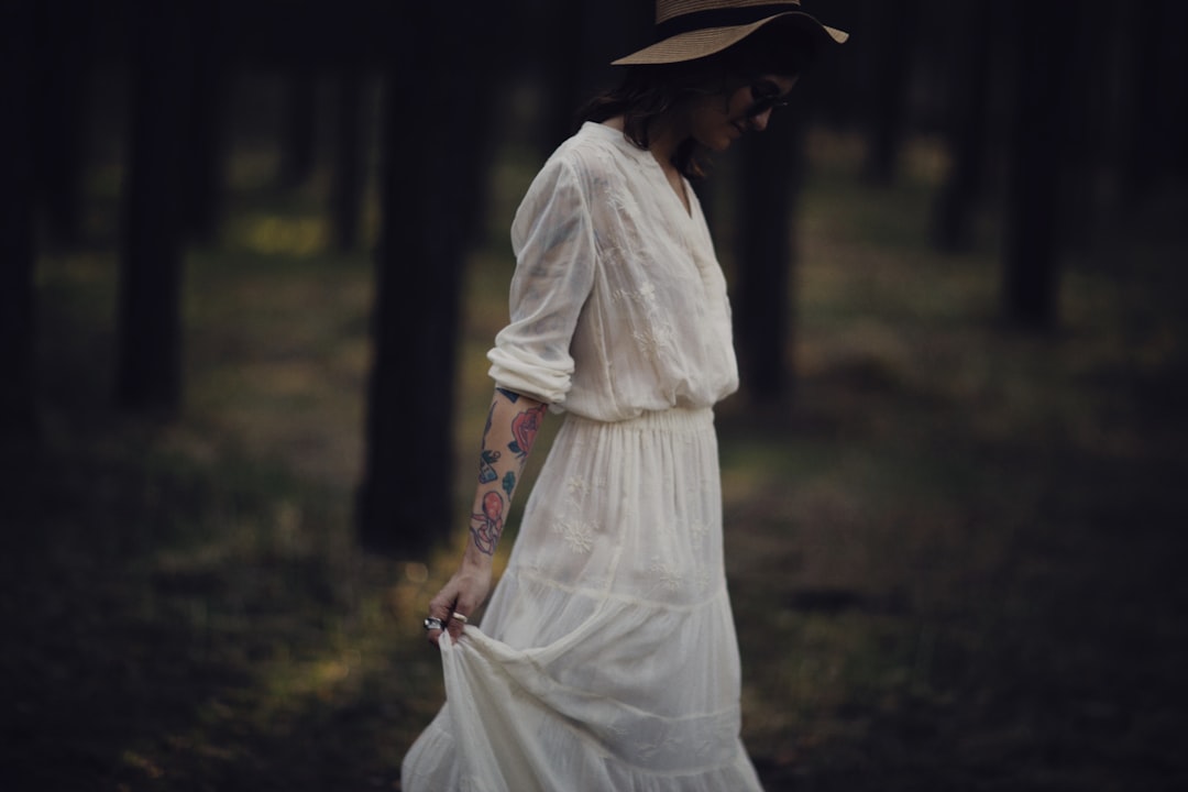 Photo white dress